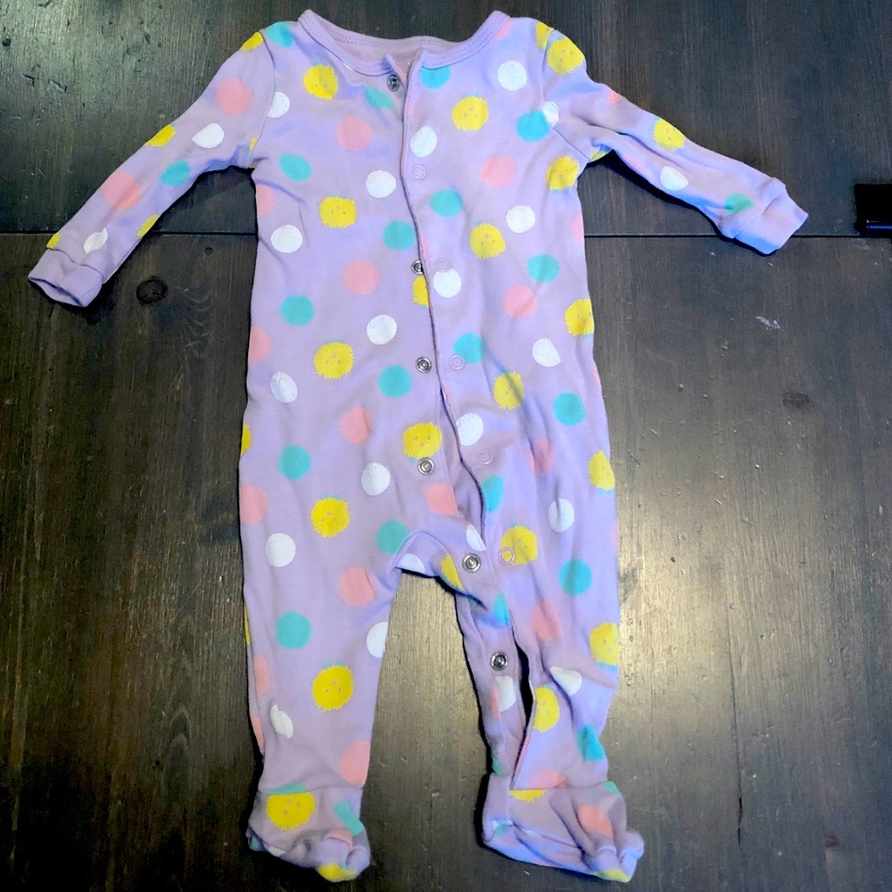 4/$15🌸 3-6M Cotton Baby Footie Sleeper